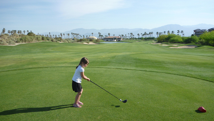 cutest little girl golf Picture