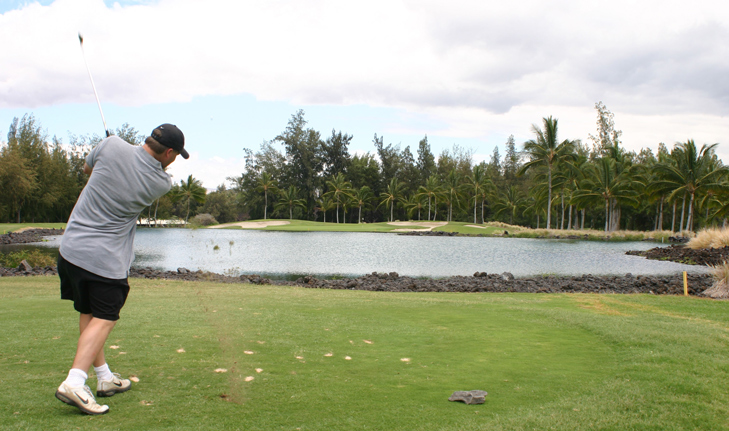 hawaii golf photo, Big Island Golf Picture, Waikoloa #2 photo