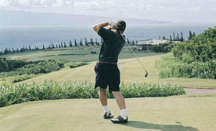 Maui Golf Picture, Plantation Course #18 Photo, plantation golf photo