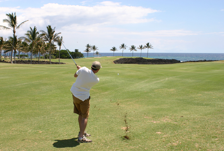 hawaii golf photo, Big Island Golf Picture, Waikoloa #7 photo