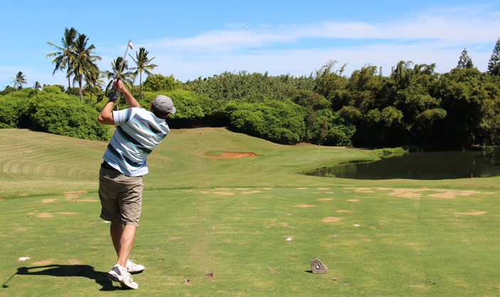 Kauai Lagoons Golf Hole #8 Picture