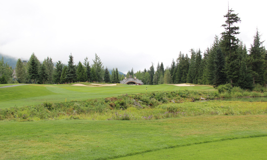 Chateau Whistler Golf Course #18 Picture