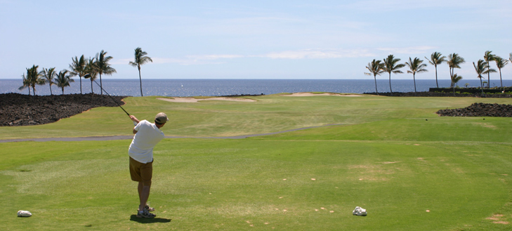 hawaii golf photo, Big Island Golf Picture, Waikoloa #7 photo
