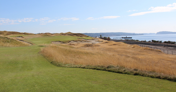 Chambers Bay Golf Hole #16 Golf Picture