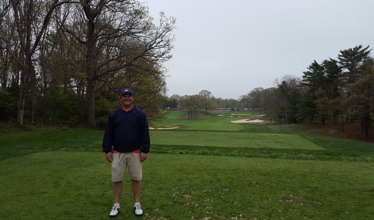 Bethpage Red Hole 18 Picture