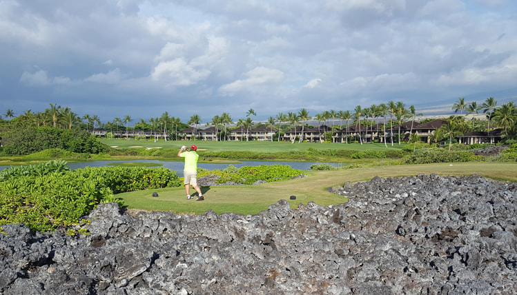 Hualalai Golf Course #18 Picture