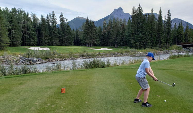 Banff Mt Kidd Golf Hole #8 Picture