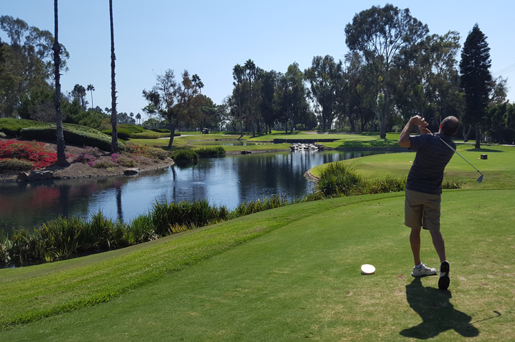 Newport Beach Country Club Hole #4 Picture