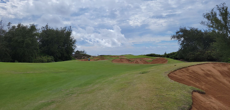 Turtle Bay Palmer Golf Hole #17 Picture